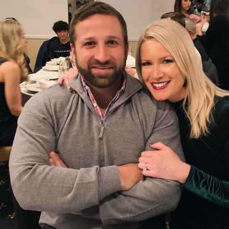 reporter Alice gainer with her husband